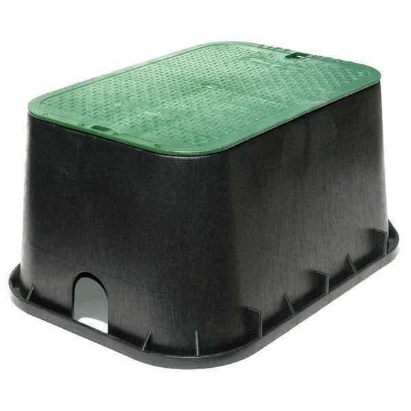 Valve Box, Rectangular, 13in.Lx20in.W, Nds, Mfr#: 117BC
