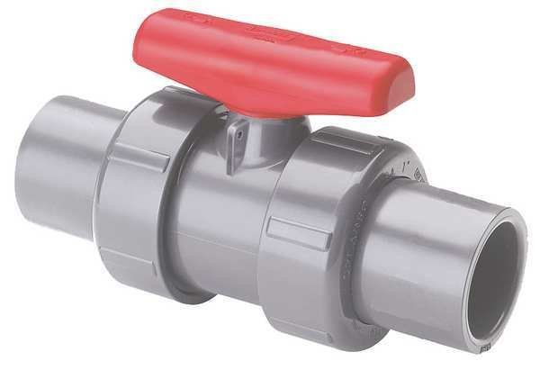 1" Socket CPVC Ball Valve Inline, Spears, Mfr#: 3632R-010C