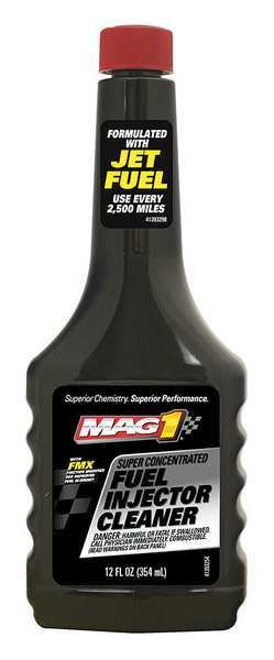 12 oz. Fuel Injector and Intake Valve Cleaner Pour Bottle, Mag 1, Mfr#: MAG00147