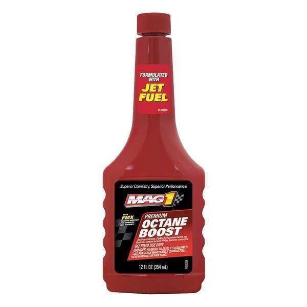 Octane Treatment, Liquid, Amber, 12 Oz, Mag 1, Mfr#: MAG00157