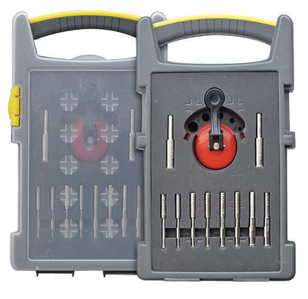 Drill Bit Set, Polished, 0.314 in., Hydro-Handle, Mfr#: HHBSKIT