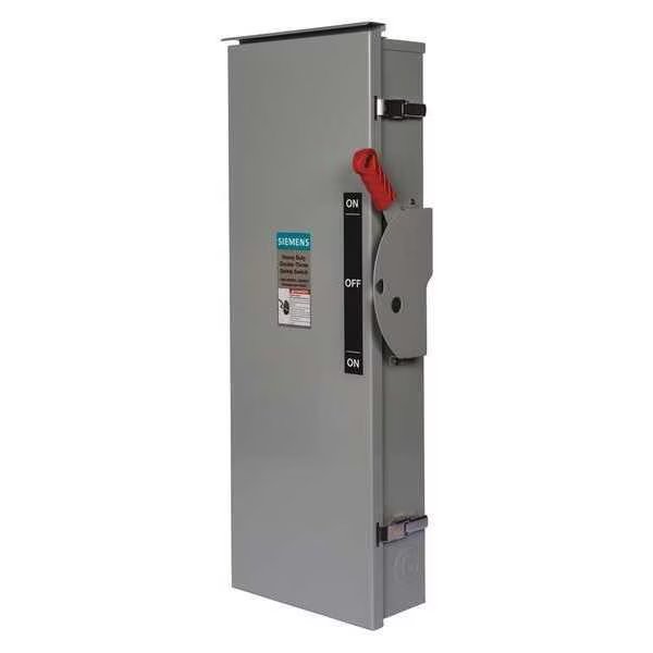 Nonfusible Safety Switch, Heavy Duty, 600V AC, 3PDT, 800 A, NEMA 1, Siemens, Mfr#: DTNF367