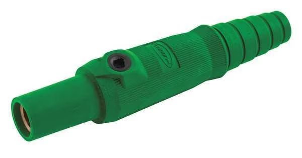 Connector, 3R, 4X, 12, Female, Green, 8-2, Hubbell, Mfr#: HBL15FGN