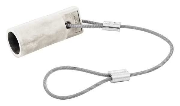 Single Pole Connector, Protective Cap, Wht, Hubbell, Mfr#: HBL15FCAPW