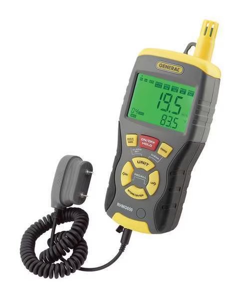 Soil Moisture Meter, 9V, General Tools, Mfr#: RHMG650