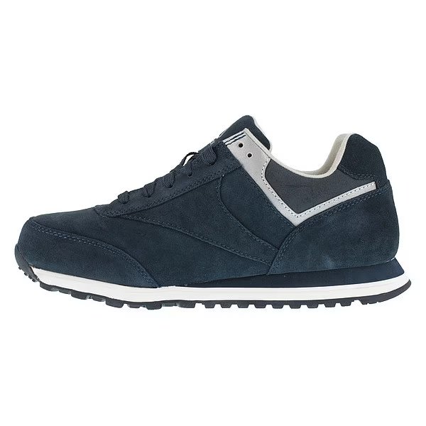 Athletic Shoes, Steel Toe, Navy, 8, PR, Reebok, Mfr#: RB1975