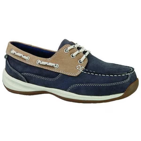 Boat Shoes, Steel, 9-1/2W, PR, Rockport Works, Mfr#: RK670