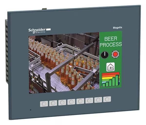 Touch Panel, 7in. TFT Color, 96 MB Flash, Schneider Electric, Mfr#: HMIGTO3510