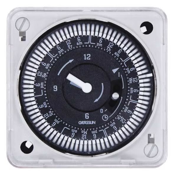 Electromechanical Timer, 7-Day, SPDT, Intermatic, Mfr#: MIL72ESWUZH-120
