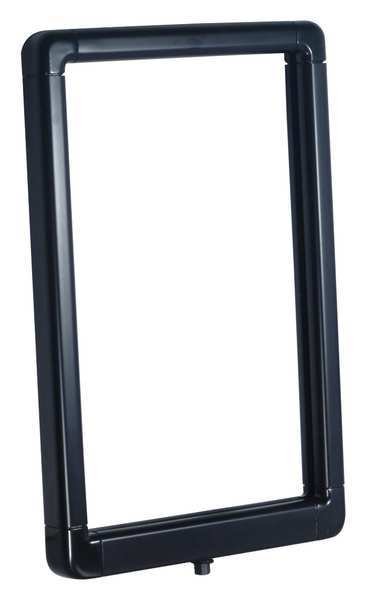 7x11 Sign Frames, Indoor/Outdoor, Visiontron, Mfr#: FR711DSSBSB