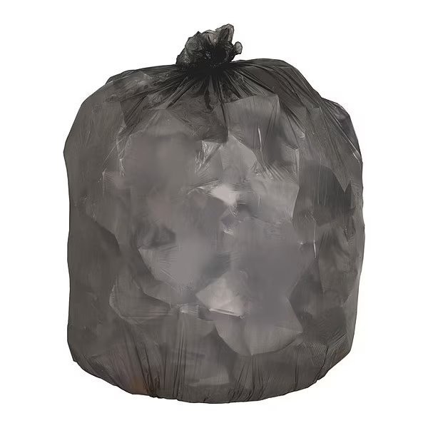 56 gal Trash Bags, XL, 0.58 mil (15 Micron), Black, 200 PK, Genuine Joe, Mfr#: GJO70422