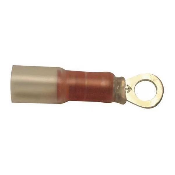 22-18 AWG Heat-Shrink Ring Terminal #10 Stud PK10, Velvac, Mfr#: 30114