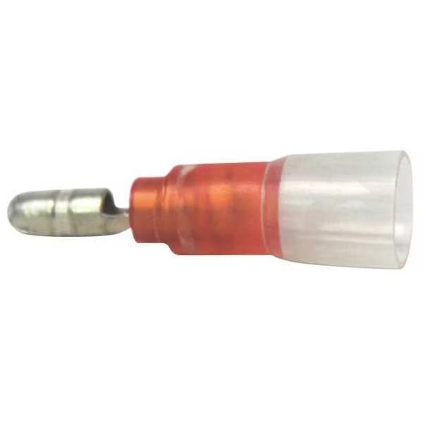 Male Disconnect, Red, 22-18AWG, PK10, Insulation: Full, Velvac, Mfr#: 30169