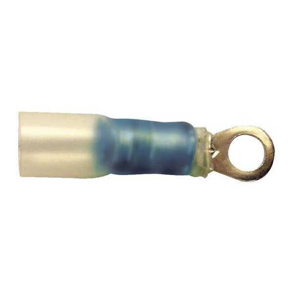 16-14 AWG Heat-Shrink Ring Terminal 5/16" Stud PK10, Velvac, Mfr#: 30316