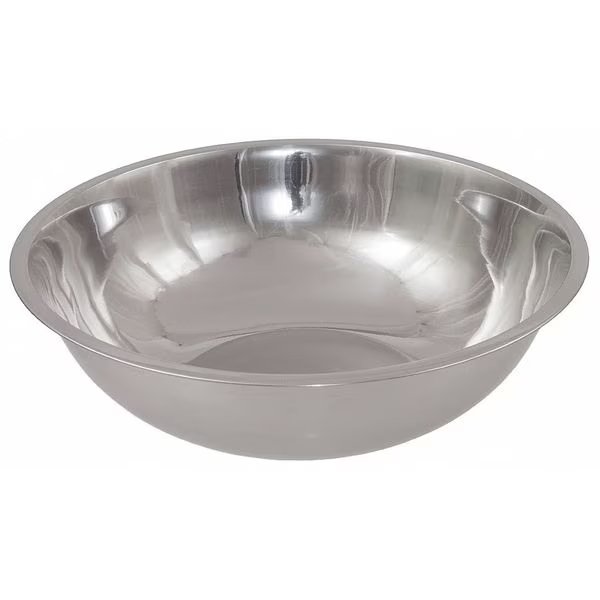 Mixing Bowl, Stainless Steel, 16 qt., Crestware, Mfr#: MBP16