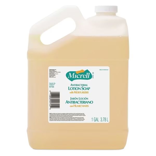 1 gal. Liquid Hand Soap Jug, Micrell, Mfr#: 9755-04