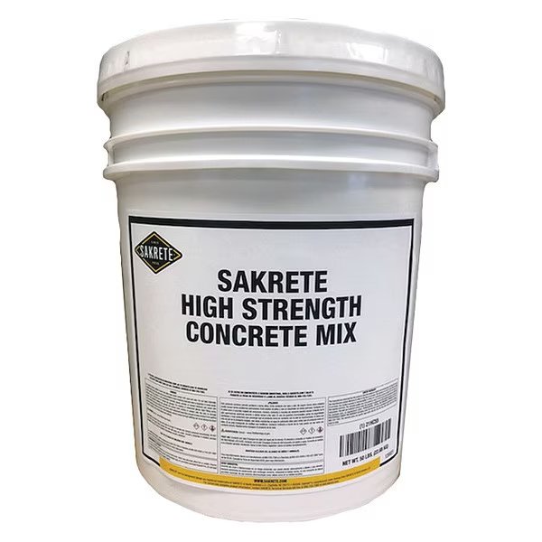 Concrete Mix, Pail, Gray, Sakrete, Mfr#: 120021