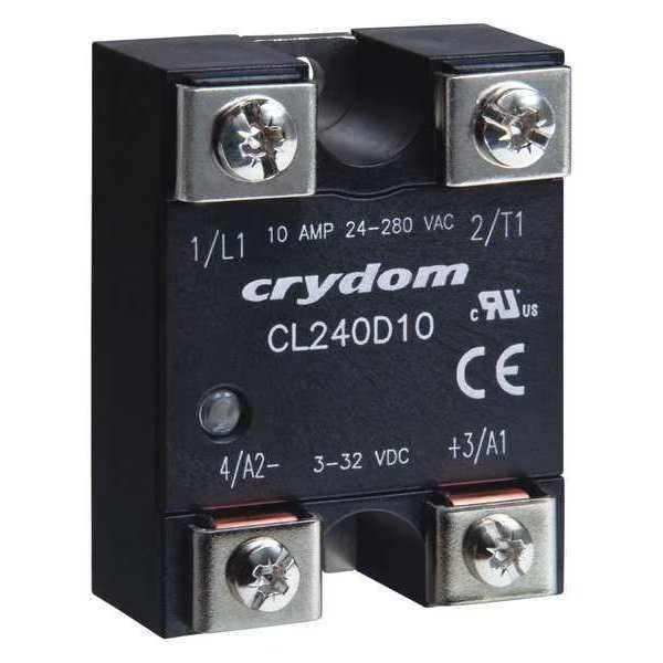 Solid State Relay, 3 to 32VDC, 5A, Crydom, Mfr#: CL240D05R