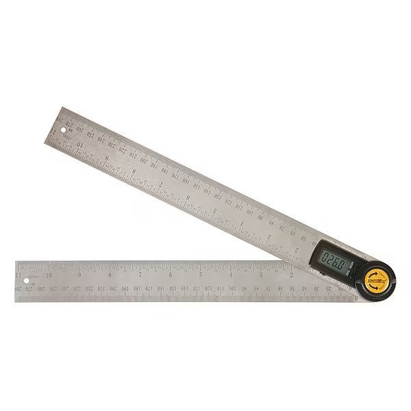 Digital Angle Finder, SS, 11 In L, Johnson Level & Tool, Mfr#: 1888-1100