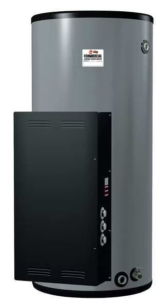 120 gal, Commercial Electric Water Heater, 480V, Single, Three Phase, Rheem-Ruud, Mfr#: ES120-24-G