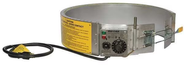 Drum Heater, Electric, 30 gal., 120V, EnjoyTool Select, Mfr#: TRX30H115