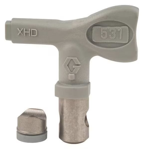 Airless Spray Gun Tip, Tip Size 0.031 In, Graco, Mfr#: XHD531