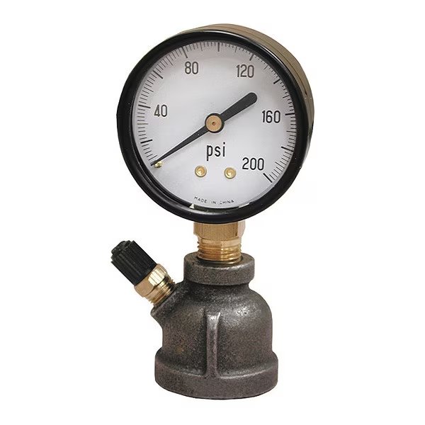 Test Gauge Asm, Bell Type, 30x1" FIP, Jones Stephens, Mfr#: G67030
