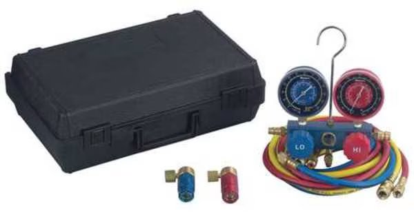 Manifold Hose Kit, 90 Manual Couplers, Robinair, Mfr#: 48510