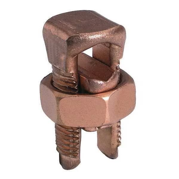 Split-Bolt Connector, 8 str to 4 sol, Burndy, Mfr#: KS20