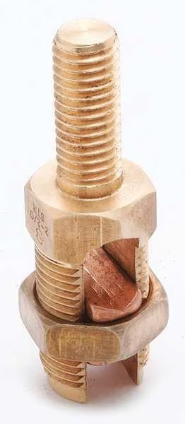 Copper Cable to Post/Flat, 2 sol, Burndy, Mfr#: K2C26B1