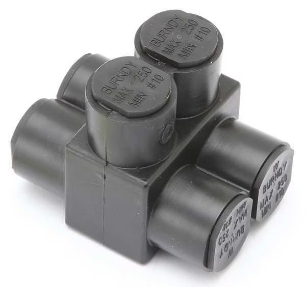 Insulated Multitap Connector, 2.64 In. L, Burndy, Mfr#: 1PLD2502