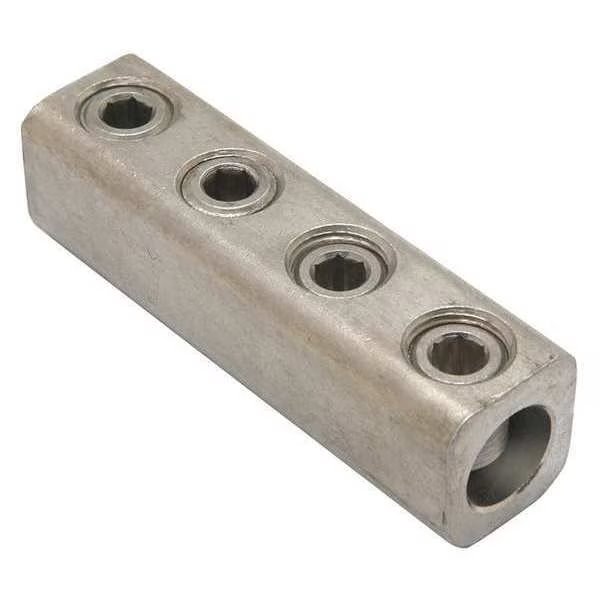 Mechanicl Conn, Splice, 350 kcmil to 6 AWG, Burndy, Mfr#: AMS350