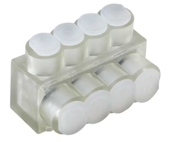 Insulated Multitap Connector, 1.95 In. L, Burndy, Mfr#: BIBS44