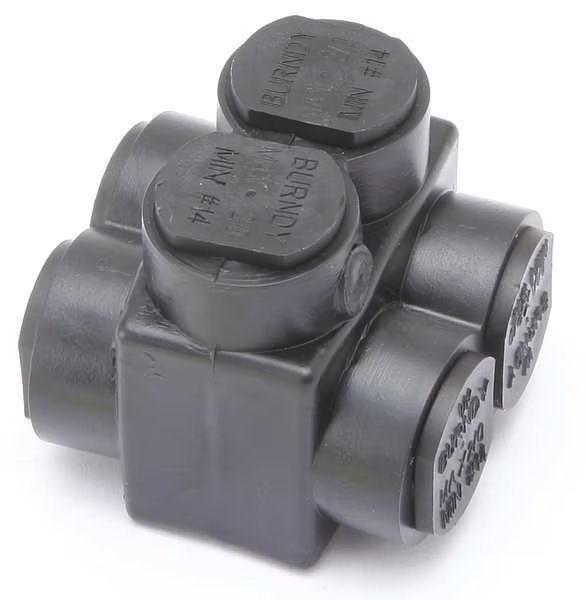 Insulated Multitap Connector, 1.56 In. L, Burndy, Mfr#: 1PLD2/02