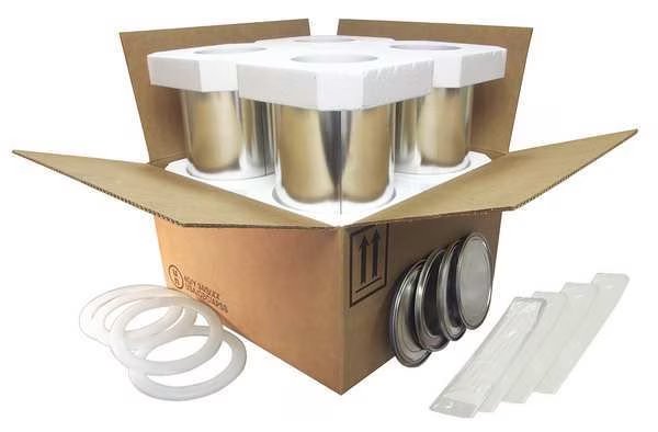 HAZMAT Shipping Kit, (4) 1 gal. Cans, PK20, Berlin, Mfr#: HMS-67030