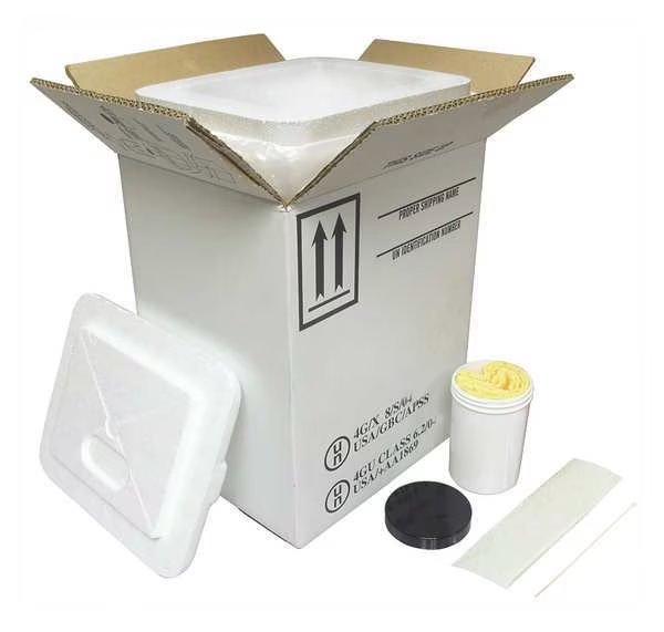 HAZMAT Shipping Kit, 20 oz. Jar, PK4, Berlin, Mfr#: HMS-69110