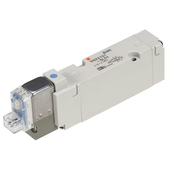 Solenoid Air Control Valve, 1/8 In, 24VDC, Smc, Mfr#: VQZ3151-5LO1