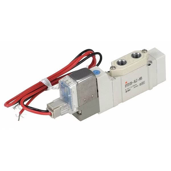 Solenoid Air Control Valve, 1/8 In, 24VDC, Smc, Mfr#: SY5120-5DZ-01T