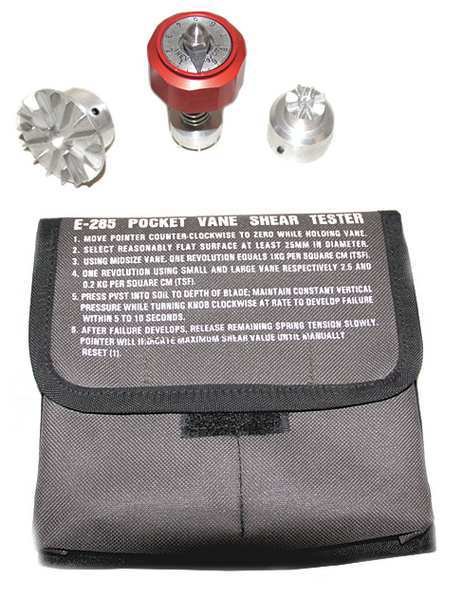 Pocket Vane Shear Test Kit, Ams, Mfr#: ADDA-8456