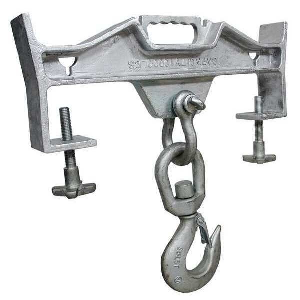 Lifting Hook, Dbl Fork, Sgl Swivel, 10000Lb, EnjoyTool Select, Mfr#: 22MW69