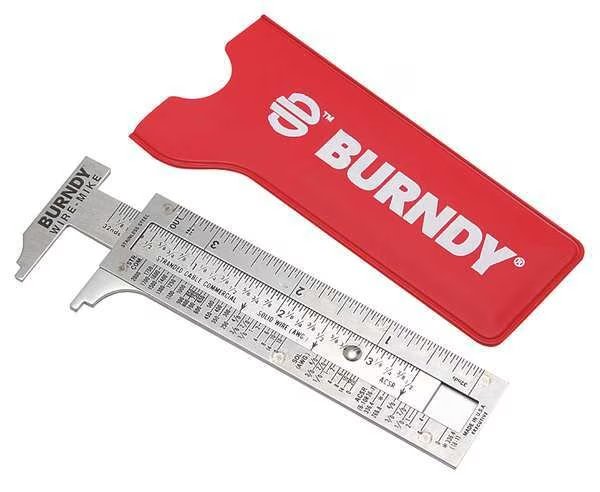 Wire Measuring Gauge, Burndy, Mfr#: WIREMIKE