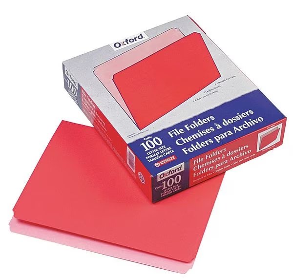 File Folders 8-1/2
