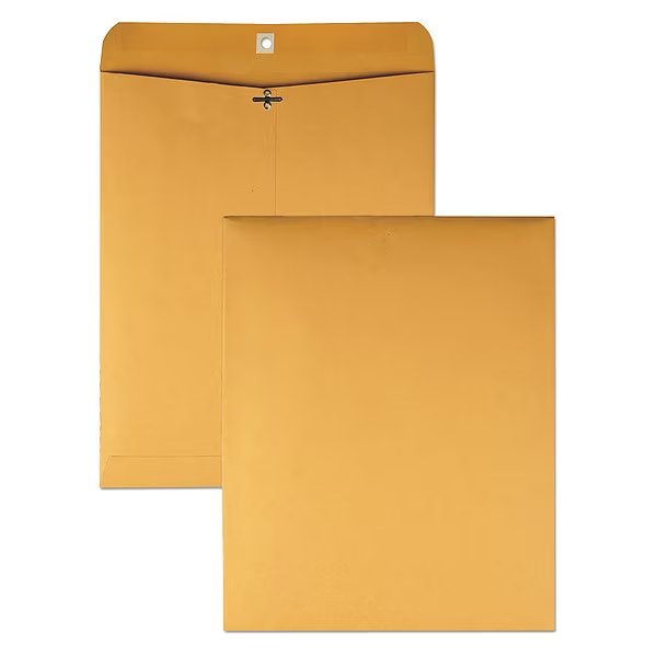 Catalog Envelope, Light Brown, Kraft, PK100, Quality Park, Mfr#: QUA37805