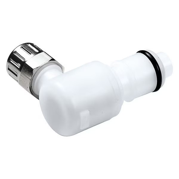Coupler, Push In, Acetal, White, Colder, Mfr#: APCD21004