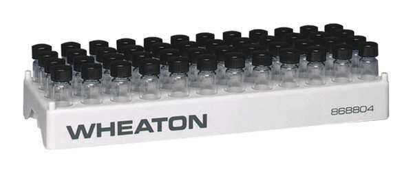 Vial Rack, Holds 48, PK5, Wheaton, Mfr#: 868804
