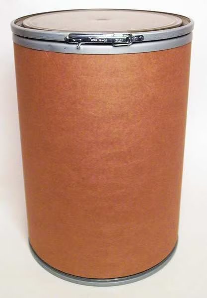 Open Head Transport Drum, Fiber, 55 gal, Unlined, Brown, EnjoyTool Select, Mfr#: FFL21-55
