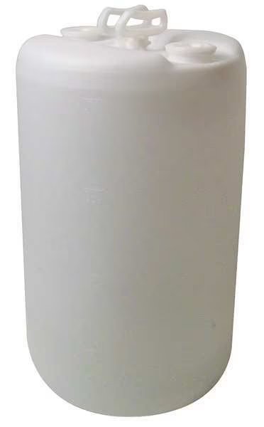 Closed Head Transport Drum, Polyethylene, 20 gal, Unlined, White, EnjoyTool Select, Mfr#: THP20W