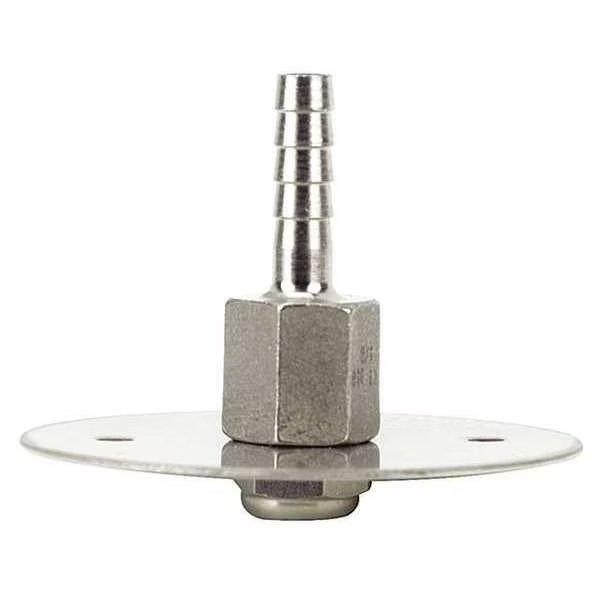 Static Pressure Fitting, 316SS CleanRoom, Dwyer Instruments, Mfr#: A-414