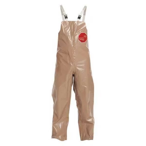 Bib Overall, 6 PK, Tan, Tychem 5000, Adjustable Strap, Dupont, Mfr#: C3360TTNLG000600