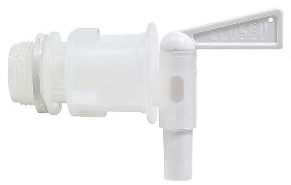 Spigot, HDPE, White, Dynalon, Mfr#: 212905